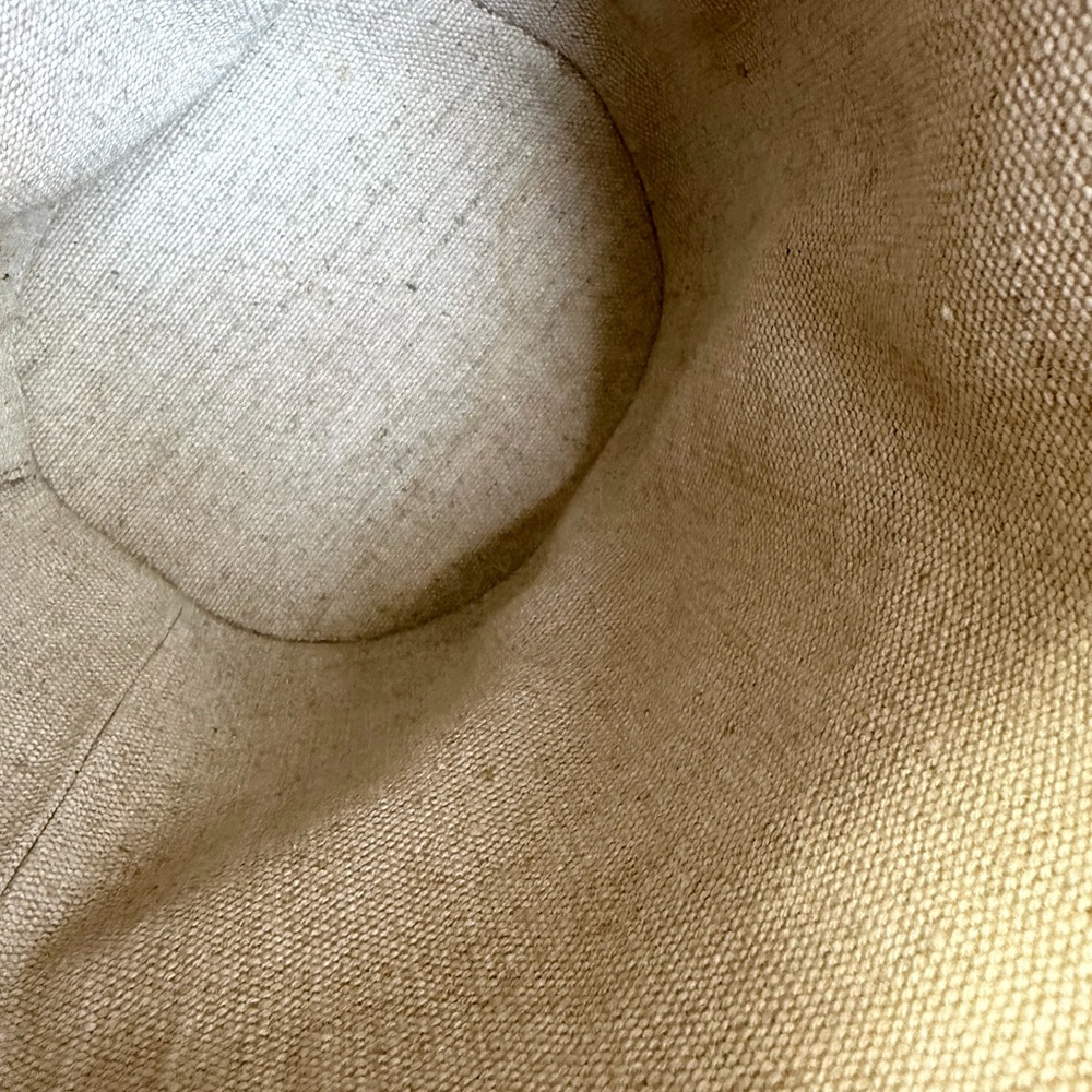 A.P.C. Beige and Dark Brown Sac Helene Noisette Bucket Bag - Picture 8 of 14